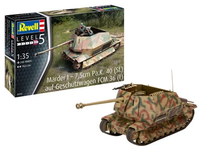 Marder I 7,5cm Pa.K. 40 (Sf.) auf FCM 36(f) Revel  03292 skala 1/35 - Immagine 1 di 4