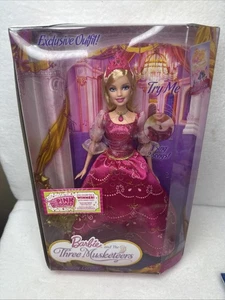 Barbie y los tres mosqueteros cantando muñeca Corinne 2008 Mattel nueva - SIN SONIDO - Imagen 1 de 3