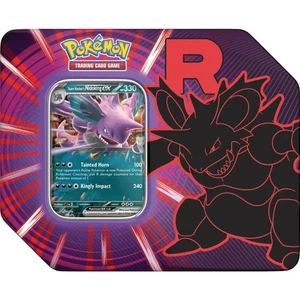 Pokémon TCG Team Rocket Tin *In-Hand* All 3 options - Picture 1 of 3