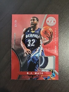 2012-13 Totally Certified Memorabilia O.J. Mayo #40 Totally Red Prime /49 (MEM) - Picture 1 of 2