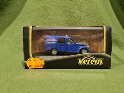 VEREM V 3022 CITROEN 2 CV FURGONETTE GENDARMERIE FRANCIA FRANCE 1:43 - Immagine 1 di 4
