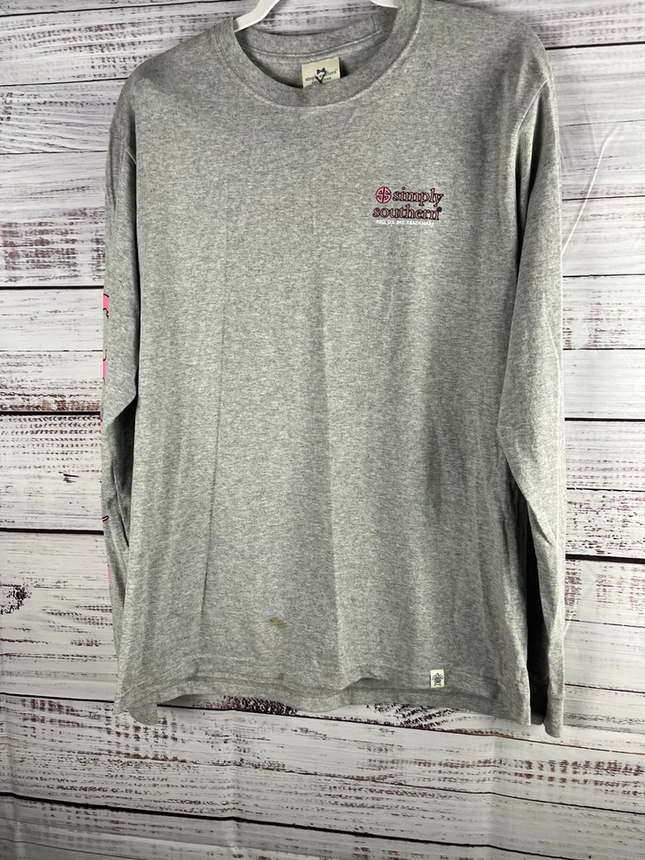 Camisa Simply Southern Feminina Rosa Média Estampa de Cachorro Amor Verdadeiro - Imagem 1 de 4