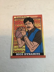 Custom Uncle Rico Dynamite. Parody Trading Card. Novelty Art Print - Picture 1 of 2