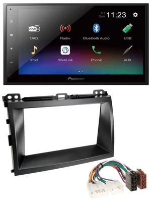 Pioneer USB Bluetooth DAB 2DIN MP3 Autoradio für Lexus GX-470 (2003-2009) - Bild 1 von 4