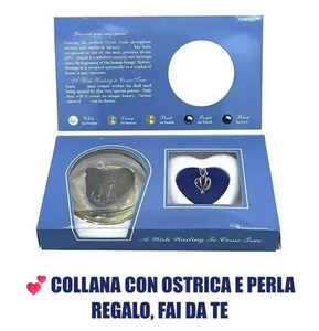 🦪COLLANA CON OSTRICA E PERLA - REGALO DI NATALE SAN VALENTINO, FESTE, FAI-DA-TE - Foto 1 di 21