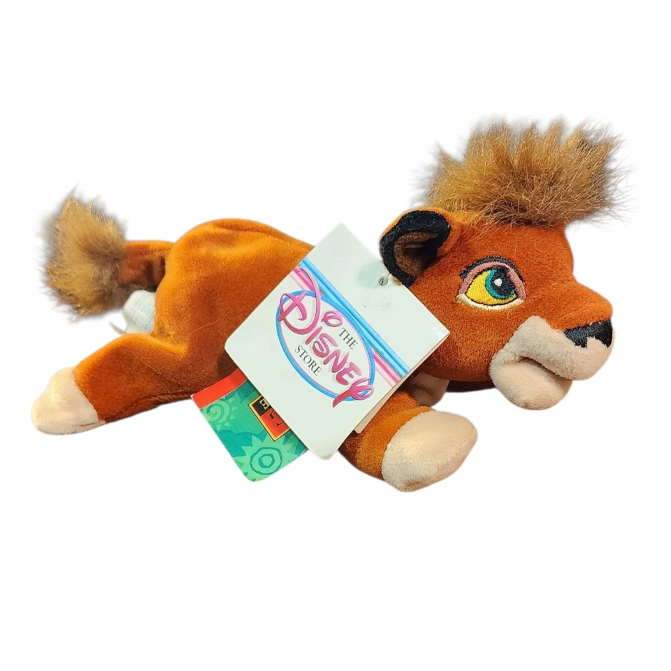 Disney Mini Bean Bag Beanie Lion King 2 Simbas Pride Kovu 8"