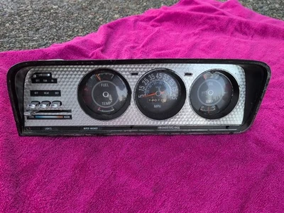 1973 - 1985 Jeep Gauge Cluster Wagoneer J 10 20 SJ FSJ Speedo 1977 1978 - Imagem 1 de 4