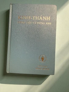Vintage 1975 Kinh Thánh New Testament Vietnamese & English Bible Gideons - Bild 1 von 6