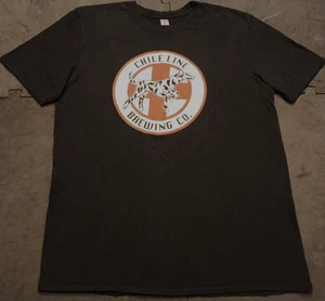 Lg Chile Line Brewing Co Get Smoked Dual Side Graphic Beer Collection T Shirt - Picture 1 of 7