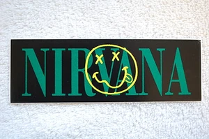 Nirvana Sticker Vinyl Decal 6" X 2" (54) - Picture 1 of 1