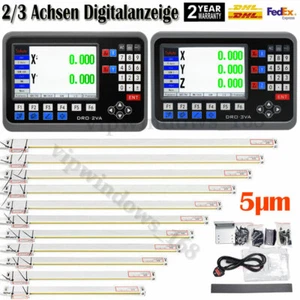 0,0002" lineare Skala 2/3/4/5 Achsen Digitalanzeige für CNC Fräsdrehmaschine EDM - Bild 1 von 44