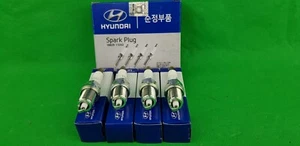 GENUINE HYUNDAI ELANTRA SEDAN HD SERIES 4 CYL 2.0 L PETROL SPARK PLUG SET - Picture 1 of 1