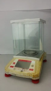 AS-IS Ohaus AX124/E "Adventurer Analytical" Balance, 120 g x 0.1 mg NO RETURNS - Picture 1 of 5
