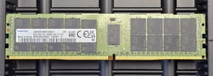 (1) Samsung M393A8G40AB2-CWE 64GB PC4-25600 (DDR4-3200AA) 2Rx4 RDIMM Server RAM - Picture 1 of 2