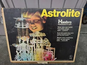 Vintage 1969 Hasbro Astrolite Light Up Building Toy -komplett- - Bild 1 von 14