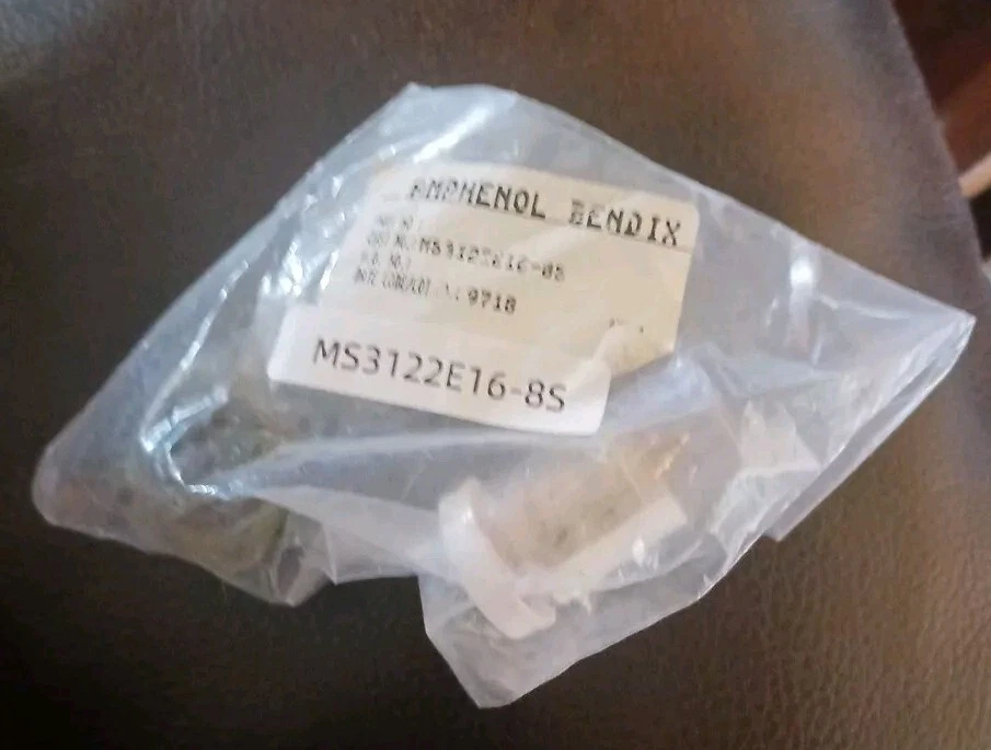 NEW FACTORY BAG AMPHENOL MS3122E16-8P **NOT CHINESE UNBRANDED** - Image 1 of 1