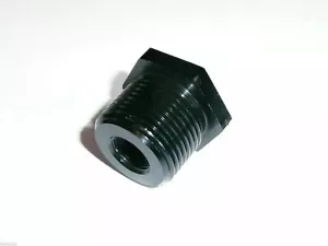 1/2-28 to 3/4NPT Threaded Oil Filter Adapter Aluminum Automotive - Picture 1 of 1
