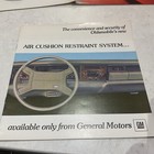 1975 Oldsmobile Air Cushion Restraint System Sales Brochure