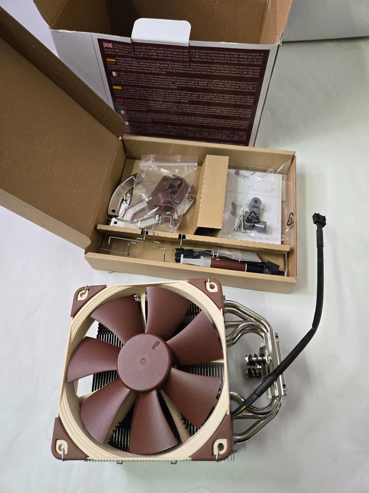 Noctua NH-U12S SE-AM4 120mm U-Type CPU Cooler AMD AM4/AM5 Special Edition NF-F12 - Image 1 of 4