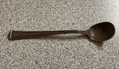"Cuchara de sal antigua Webster de plata de ley de 3,75"" - Envío gratuito" Foto 1 de 4