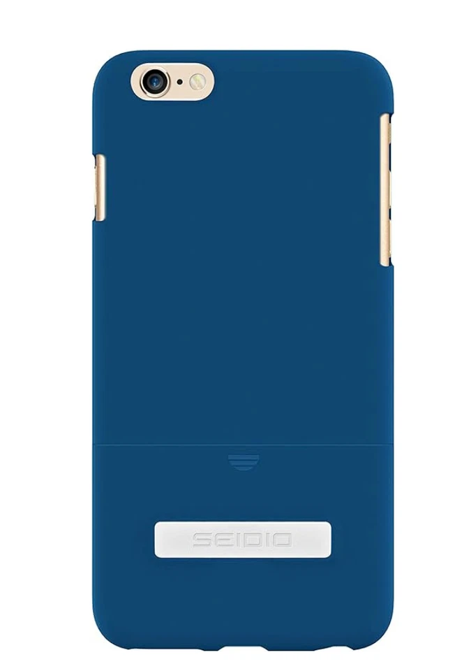 Funda protectora trasera Seidio Surface para Apple iPhone 6 6S Plus azul real Foto 1 de 4