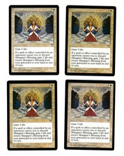 4x Mangara's Blessing EX Mirage Mtg Magic EDH 4x x4