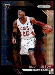 2018-19 Panini Prizm Billy Preston RC Cleveland Cavaliers #19 Issue with the