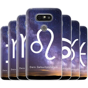 dessana Sternzeichen Horoskop Schutz Hülle Case Handy Tasche passend für LG - Picture 1 of 17
