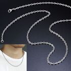 Cool Punk Gothic Stainless Steel Necklace Link Chain Choker Metal Collar