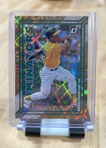 2023 Panini Donruss - Dominators #D8 Rickey Henderson /999