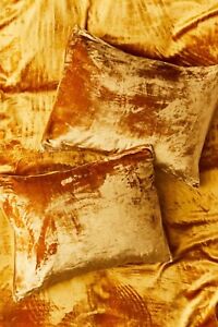 Skye Ultra Luxury Crushed Velvet Duvet Cover Bohemian Bedding Stylish Comforter