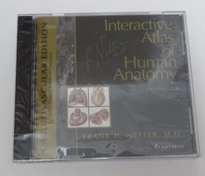 INTERACTIVE ATLAS OF HUMAN ANATOMY: Cardio EDITION PC CD-ROM VER.2.0, FRANK N. - Image 1 of 2