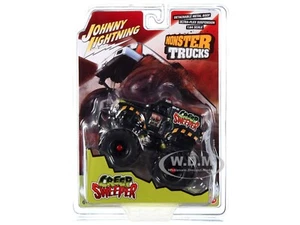 CREEP SWEEPER MONSTER TRUCK "ZOMBIE RESPONSE UNIT" 1/64 JOHNNY LIGHTNING JLSP310 - Picture 1 of 1