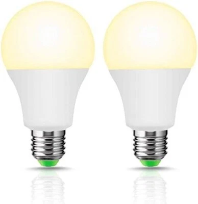 E27 LED Smart Bulb 8W, Warm White 2700K, 50W WiFi Google Alexa Light Bulb 2 Pack - Image 1 of 4