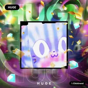 Huge Tiedye Cat Pet Simulator 99 | PS99 | Pet Simulator 99 | Cheap & Fast - Picture 1 of 1