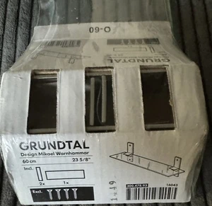 IKEA Grundtal Mikael Warnhammer Glass 60cm Shelf - Discontinued - SEALED - Picture 1 of 5