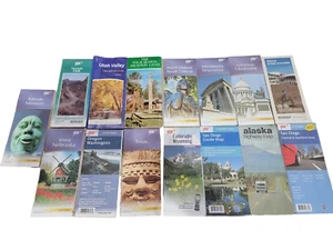 Lote de 15 mapas de carreteras estatales vintage de Estados Unidos - Imagen 1 de 10