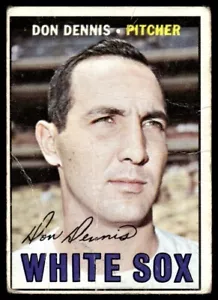1967 Topps Don Dennis Chicago White Sox #259 - Picture 1 of 2