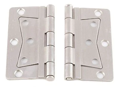 FASTEC Mobile Home/RV Interior Butterfly Stainless Steel Hinge Set with Screws