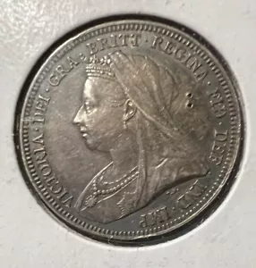Gran Bretagna 1893 britannico uno scellino - Foto 1 di 4