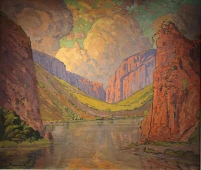 Landscape Near Soutpansberg : J. H. Pierneef : South African Landscape Art Print - Image 1 of 2