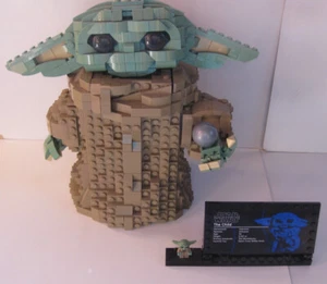 LEGO STAR WARS, THE CHILD, GROGU YODA, PUT TOGETHER, NO BOX OR INSTRUCTIONS, - Picture 1 of 15