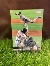 2021 Topps Stadium Club Autograph #SCBA-TR Trevor Rogers Miami Marlins (AU, RC)