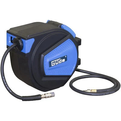 Güde Automatik Druckluft Schlauchtrommel 15m Aufroller Druckluftschlauch 2882