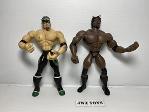 JAKKS Pacific World Wrestling Entertainment WWE Flex'em The Hurricane & Booker T - Picture 1 of 8