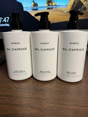 BYREDO BAL D'AFRIQUE - Jumbo Lotion/ Hand Wash/ Bodywash  15.2oz / 450ML Bundle - Image 1 of 4