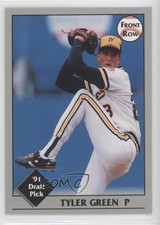 1991 Front Row Draft Picks Promotional Tyler Green (White Back)