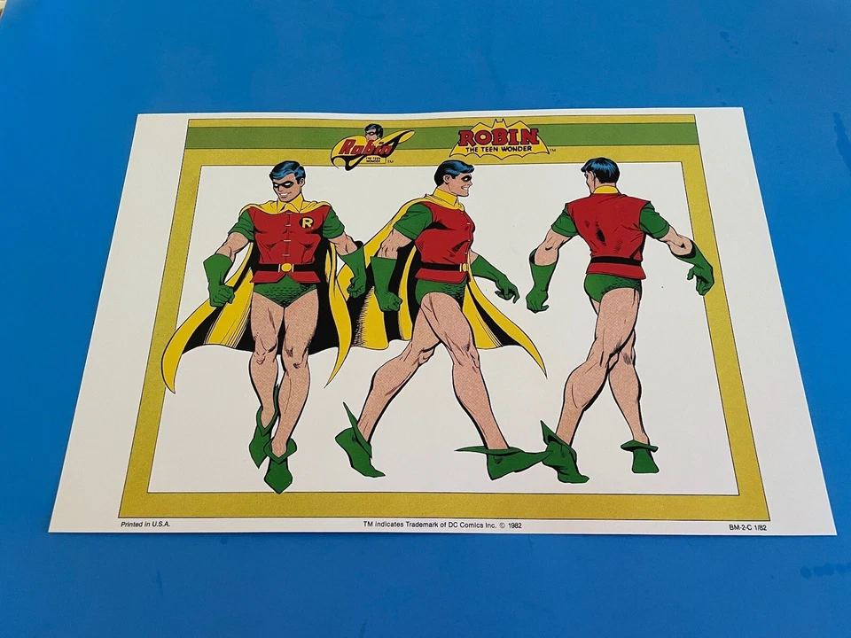 PÓSTER GUÍA ESTILO MARAVILLA DC UNIVERSE ROBIN THE TEEN PIN UP NUEVO. Foto 1 de 4
