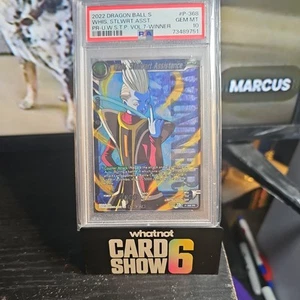 Dragon Ball Super Whis Stalwart Assistance Promo P-368 WINNER Stamped PSA 10 - Picture 1 of 1