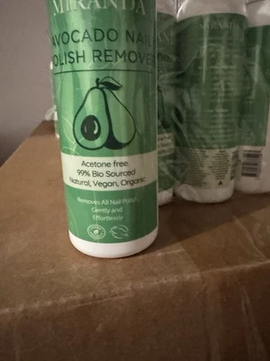 Removedor de esmalte de uñas aguacate 16 fl oz 99 % vegano de origen orgánico Foto 1 de 4